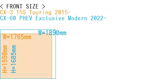 #CX-3 15S Touring 2015- + CX-60 PHEV Exclusive Modern 2022-